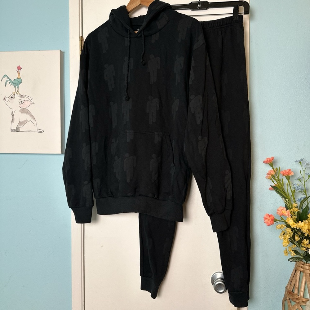 BILLIE EILISH BLOHSH LOGO SWEAT SET - Picture 1 of 6